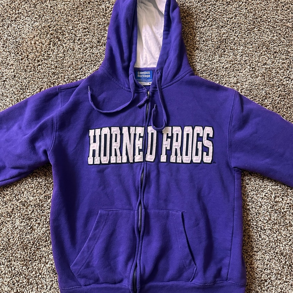 Purple Horned Frogs Hoodie